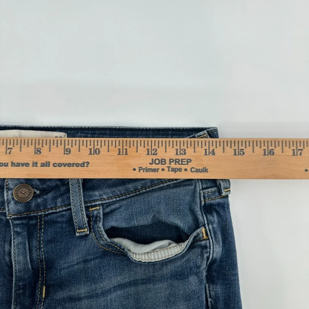 Hollister Jeans Womens 7S (28x31) Blue Denim Bootcut Leg 5-Pocket Outdoor